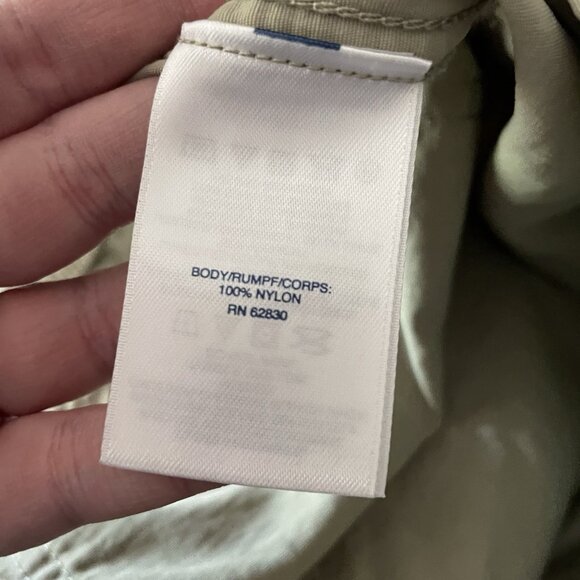 Lands' End Men SZ XL Tan Khaki Belted Lightweight 9 Inch Inseam Cargo Shorts - Picture 9 of 10